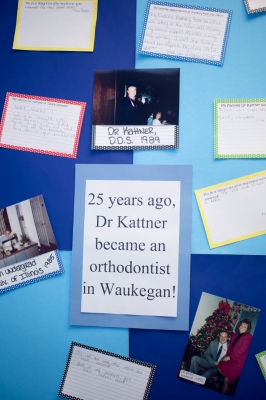 Kattner Orthodontics 25th Anniversary Wall 3